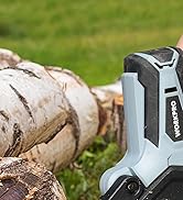 WORKPRO Mini Chainsaw, 6.3“ Cordless Electric Compact Chain Saw with 2 Batteries, One-Hand Operat...