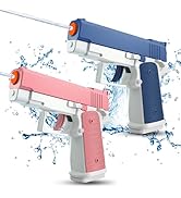 2 Pack Water Guns for Kids - Squirt Gun Water Blaster Soaker Water Pistol Toys for Toddlers Child...