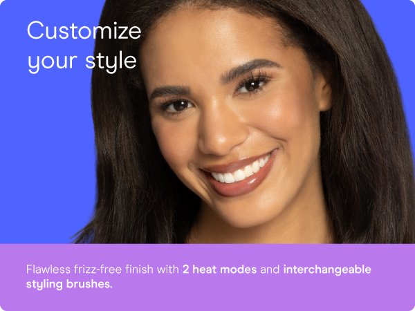 Conair infiniti hot air spin brush set dryer double ceramic ions less frizz healthy hair