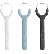 Tongue Scraper for Adults, Stainless Steel Tongue Cleaner 3 Pack - Fresh Breath Oral Care Tools f...