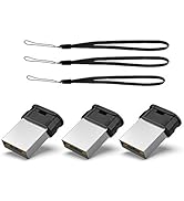 RAOYI 3 Pack 32GB USB Flash Drive, USB 2.0 Mini Fit Memory Stick Ultra Slim Thumb Drive Jump Driv...