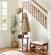 Coat Rack with Shelf