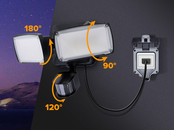 motion sensor outdoor lights
