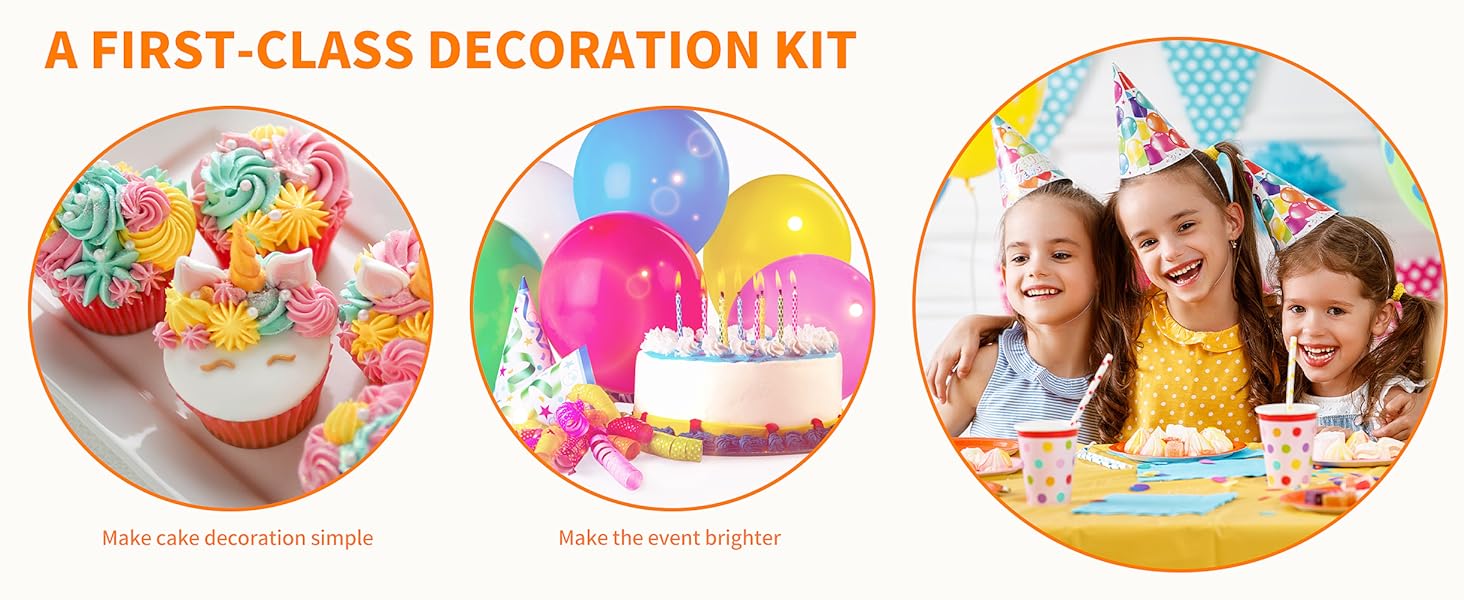 Piping Bags and Tips Set