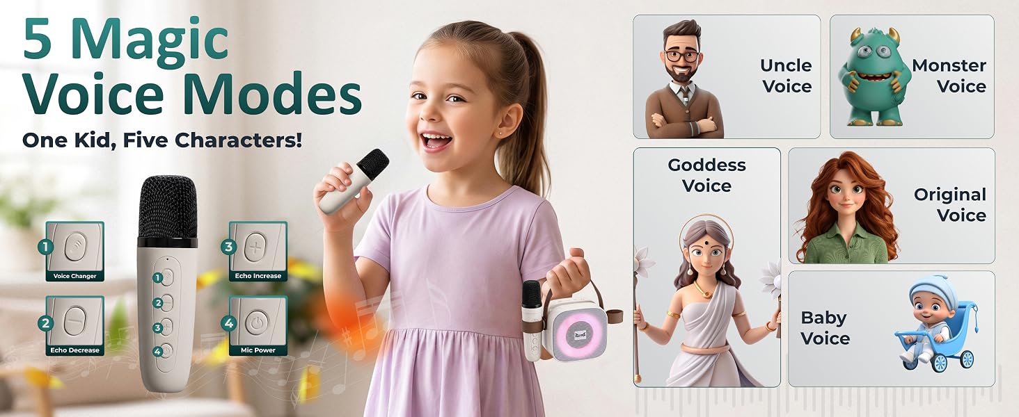 toy microphone toddler microphone karoke machine voice changer for kids