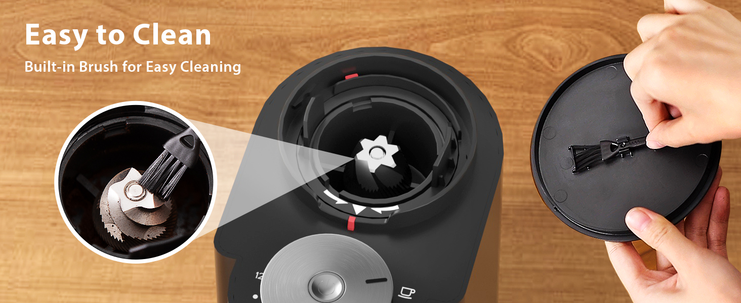 coffee grinder easy to clean