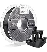 AMOLEN PLA 3D Printer Filament, High Speed Black PLA Filament 1.75mm, PLA 3D Printing Filament fo...