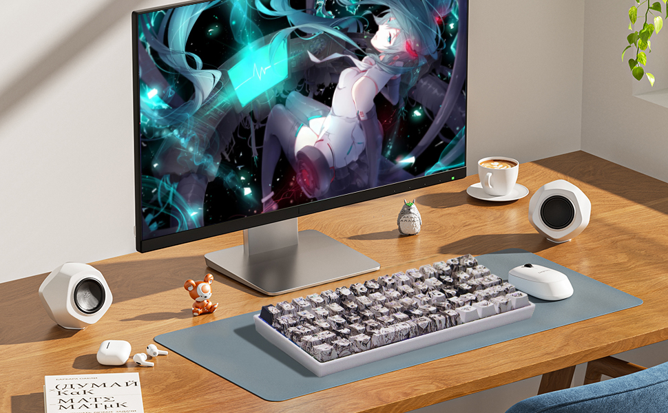 108 Keys Japanese Custom Backlit Keycaps