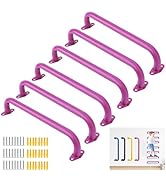 BiJun17 inch Metal Playground Handles,Monkey Bars Indoor Heavy Duty Ceiling Grab Bars for Indoor ...