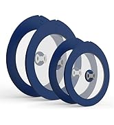 4 Pack Replacement Lids for Pyrex 7201-PC 4 Cup and 7402-PC 6/7 Cup Glass Containers Mixing Bowl ...