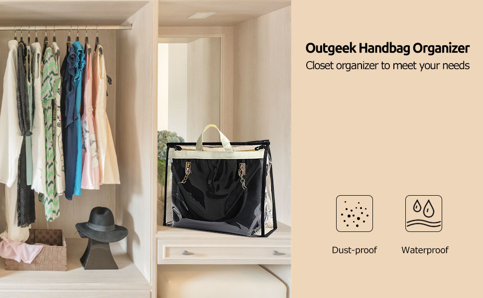 Outgeek handbag organizer