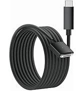 Maxonar USB C to Magnetic 3 Cable 6.6ft, Up to 140W PD Fast Charge Braided Charging-Only Replacem...