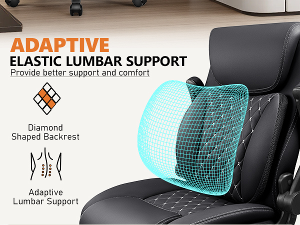 ergonomic office chair lumbar support