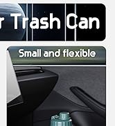 BMZX Car Trash Can with Lid Small Car Cup Holder Trash Bin Car Door Pocket Garbage Can Bin Trash ...