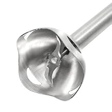 stainless steel cross blades to crush ice and puree