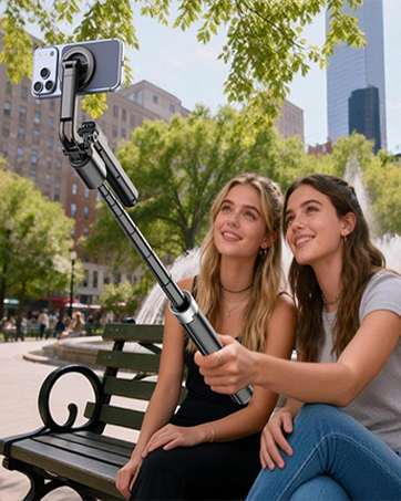 magnetic face tracking tripod for iphone