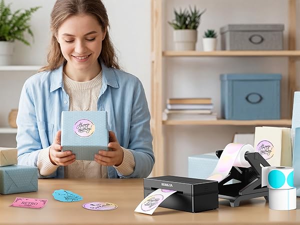 Support Print Gift Labels