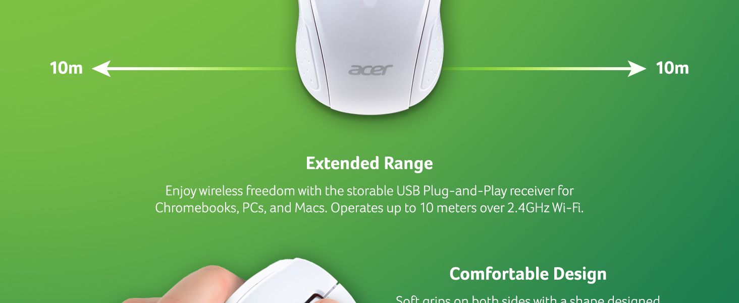 Acer Mouse White mod5