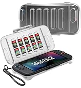 JSAUX Protective Case for Nintendo Switch 2 (2025), Hard Carrying Shell, Slim & Portable, Dustpro...