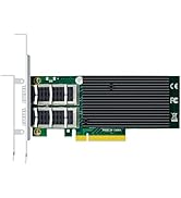GLOTRENDS ST7384 2-Port QSFP+ ConnectX-3 VPI InfiniBand and Ethernet Adapter Card, FDR 56Gb/s Inf...
