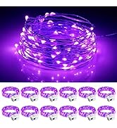 chzk Fairy Lights Battery Operated, 12 Pack 7ft 20 LED Mini String Lights Twinkle Lights for Chri...