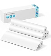 ByteCintia A4 Thermal Paper 4 Rolls, 8.27x11.69 Inch Thermal Paper(8.27''/210mm width), 22 Sheets...