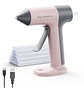 Tilswall Cordless Hot Glue Gun, 30s Fast Preheating with 2Ah Built-in Battery, Hot Melt Glue Gun ...