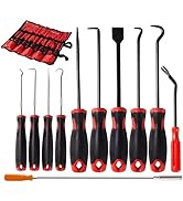 HARDK Hook and Pick Set with Case Plastic Fastener Door Panel Remover Precision Scraper Gasket Sc...