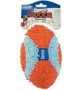 Chuckit! Indoor Fetch Fumbler Dog Toy (9.5 Inch), Orange and Blue