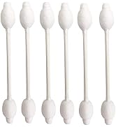Baby Cotton Swabs, Organic Chlorine-Free Safety Swabs for Kids or Newborn Babies, 100% Biodegrada...