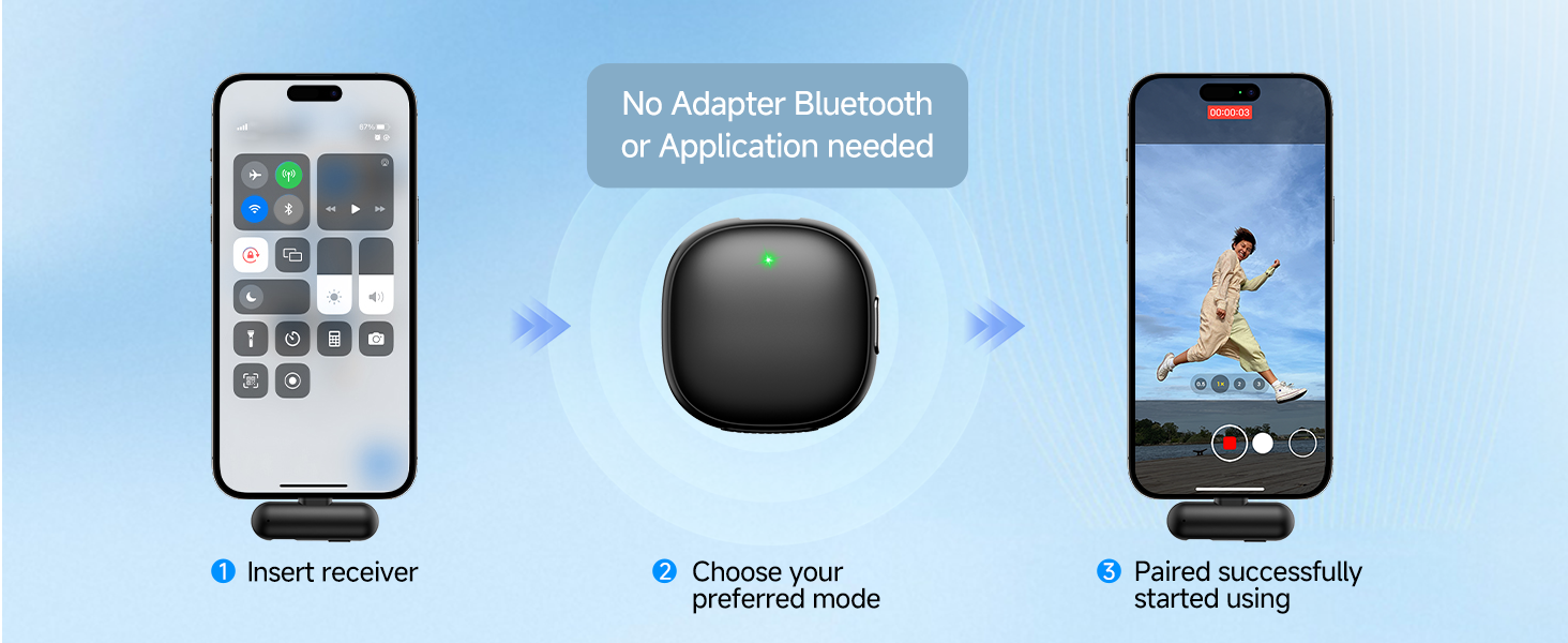 Mini Wireless Lavalier Microphone