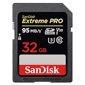 SanDisk Extreme PRO SDXC UHS-I Card 32gb