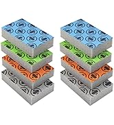 Skura Style Smart Kitchen Dish Sponges (Bulk 8 Pack) | Odor Free Non-Scratch Scrub Pad | Househol...