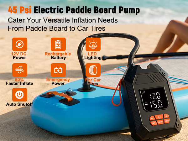 air pump for inflatables paddleboard accessories