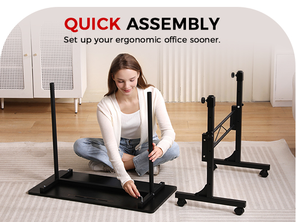 standing desk adjustable height