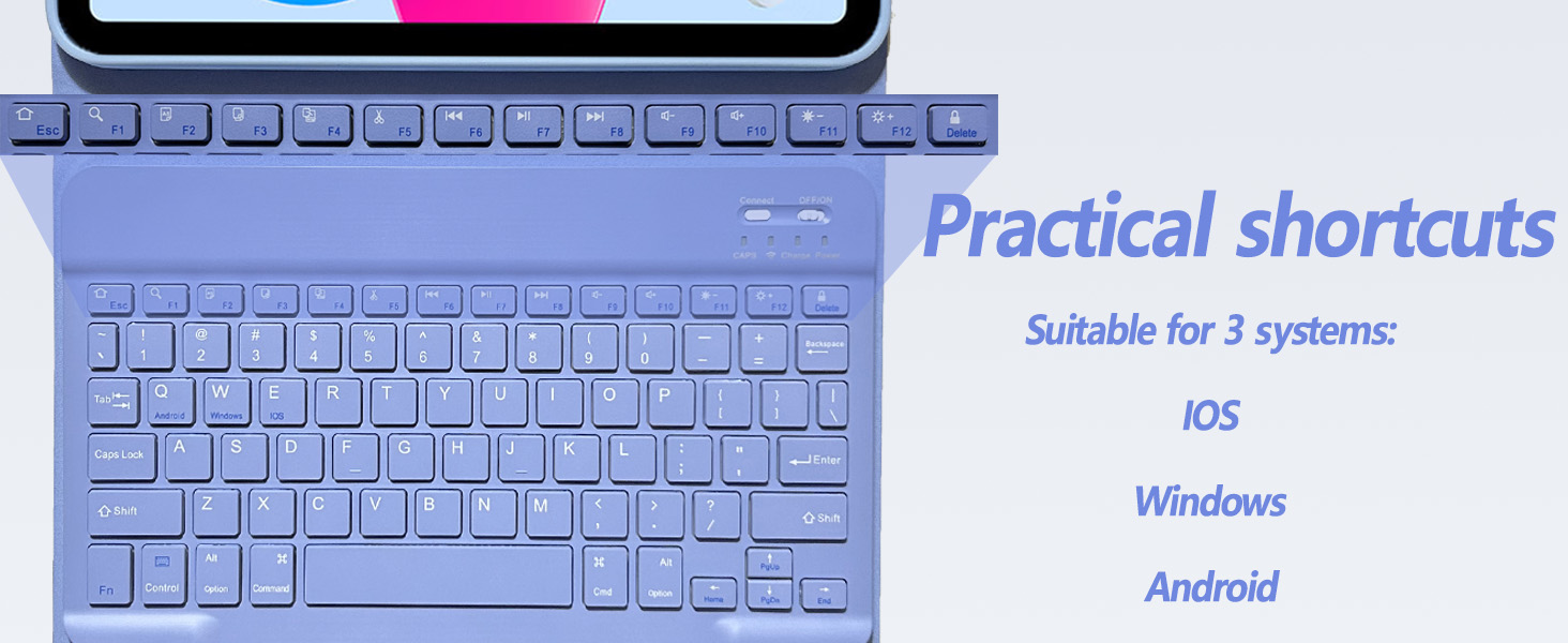 for ipad 10th generation case with keyboard