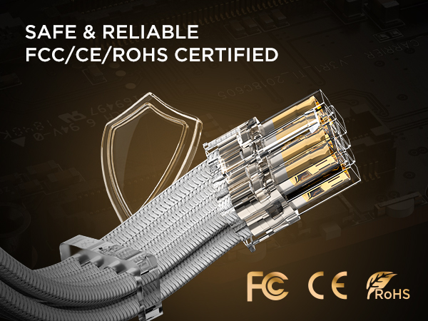 SAFE &amp; RELIABLE FCC/CE/ROHS CERTIFIED