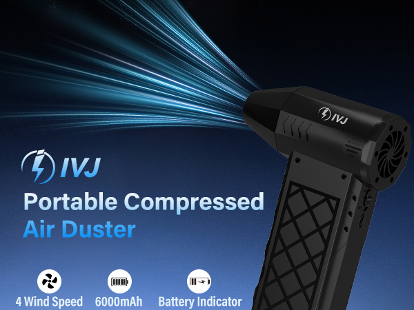 Portable Compressed Air Duster