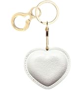 ZOUITY Leather Keychain holder Protective Case Compatible with Apple AirTag | Cute Drop-proof Cov...