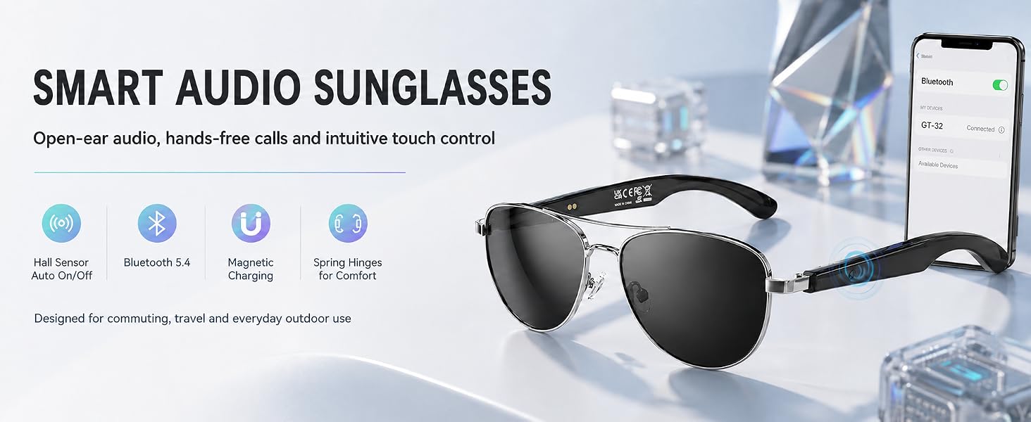 smart audio sunglasses