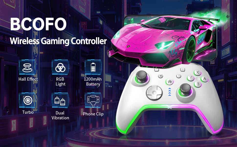 wireless gaming controller
