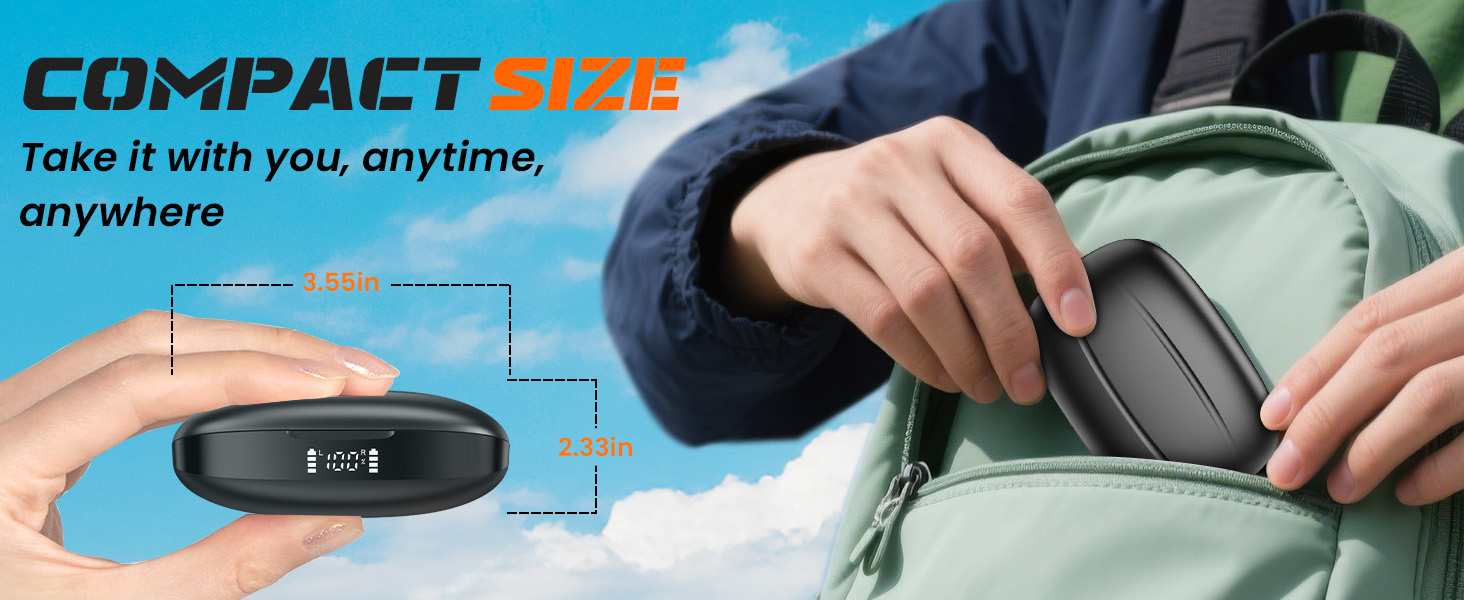 S12 wireless earbuds with earhook for sports super portable