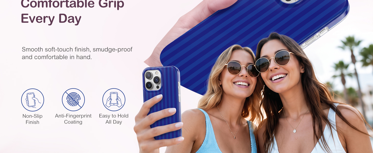 blue phone case