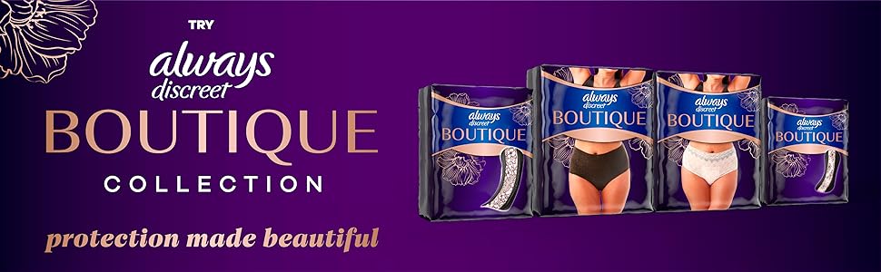 Always Discreet Boutique fits and fees like real underwear.