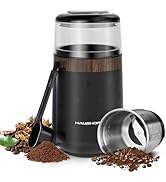 HAUSHOF Black Electric Coffee Blade Grinder (UL Plug)