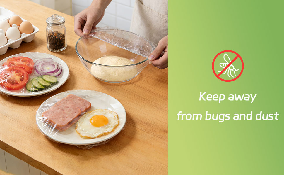 keep away from bugs and dust