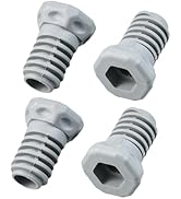 Atgestore DC61-03128A Dryer Leveling Leg Replacement for Samsung Dryer Parts Adjustable Leveling ...