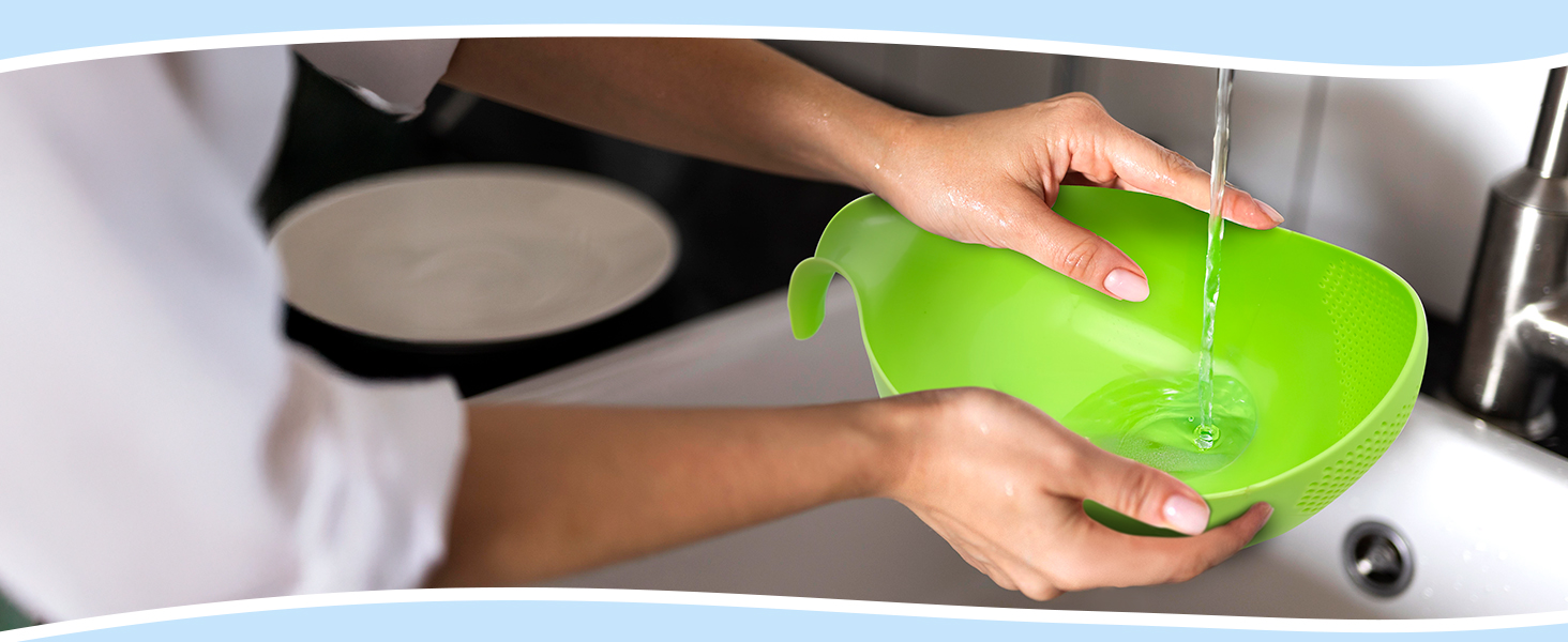 fruit washer strainer, rice washing strainer, rice drainer strainer bowl fruit washer strainer bowl
