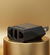 Unidapt US Canada Mexico Travel Plug Adapter, European to US Plug Adapter, Universal Outlet Adapt...