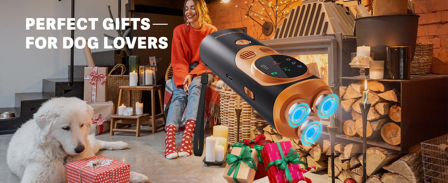 GUODUN ARMOR dog deterrent devices bark guard for dogs no bark training device